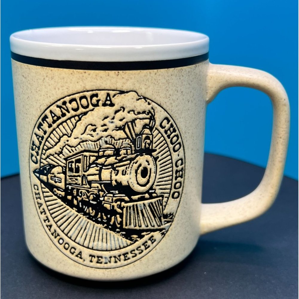 Chattanooga Choo-Choo Train Ceramic Mug Collectors Locomotive Coffee Tea Gift